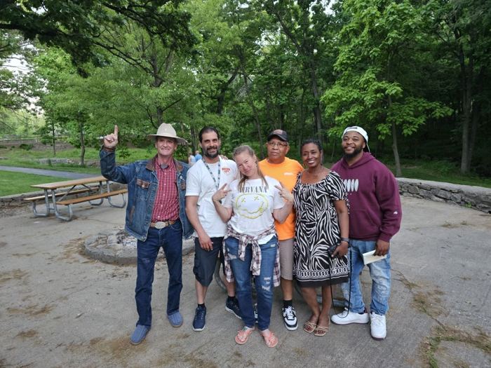 Outdoor group park 2
